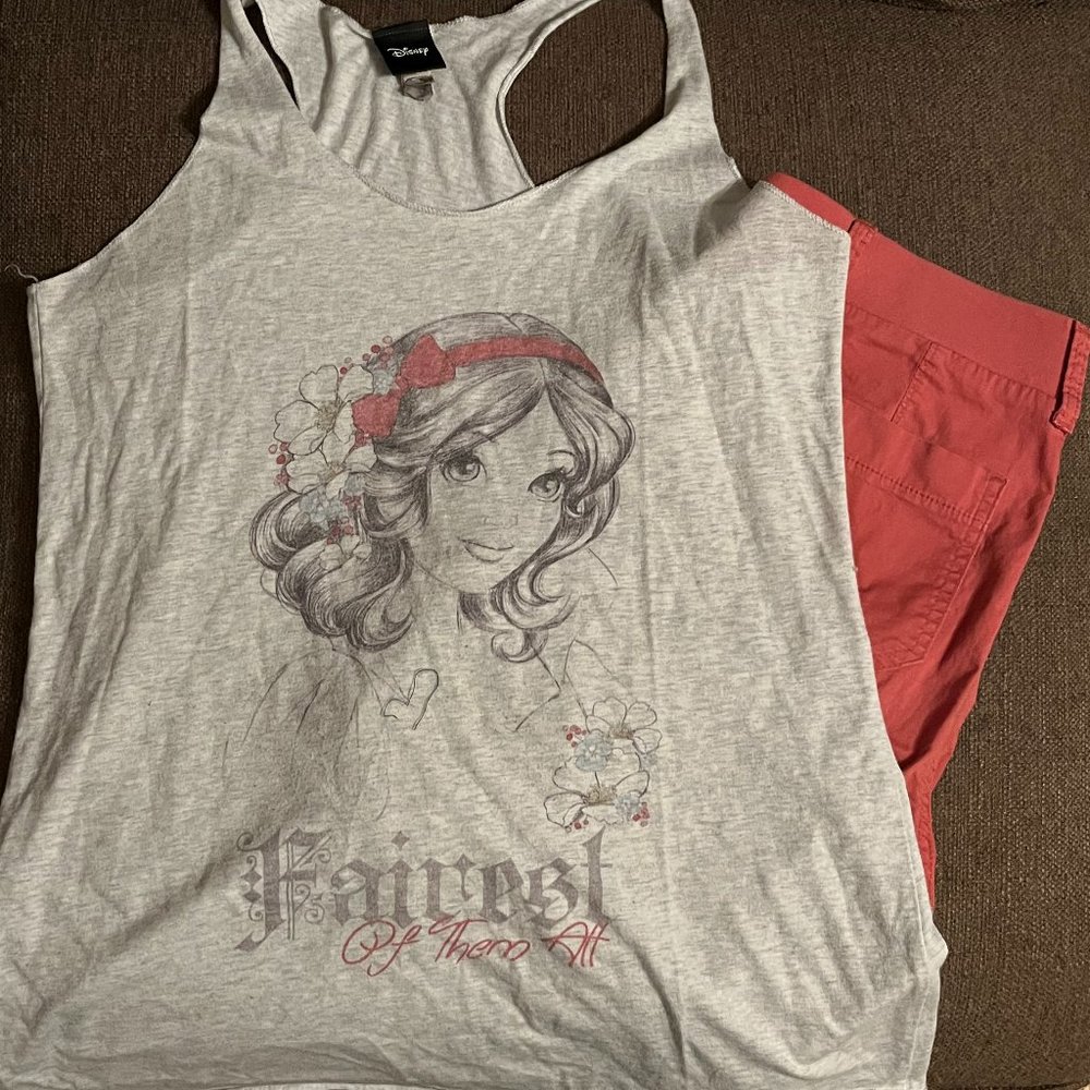 Snow White Disney Tank Top Fairest of Them All
